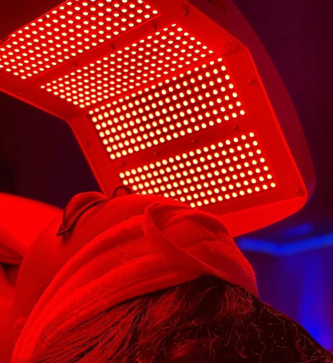 Soin LED Photobiomodulation - masque LED rouge